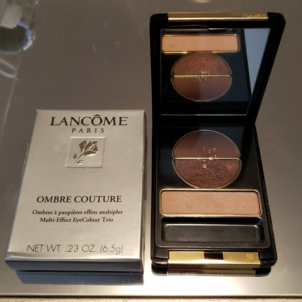 LANCOME SPICED OMBRE COUTURE EYESHADOW TRIO BROWNS